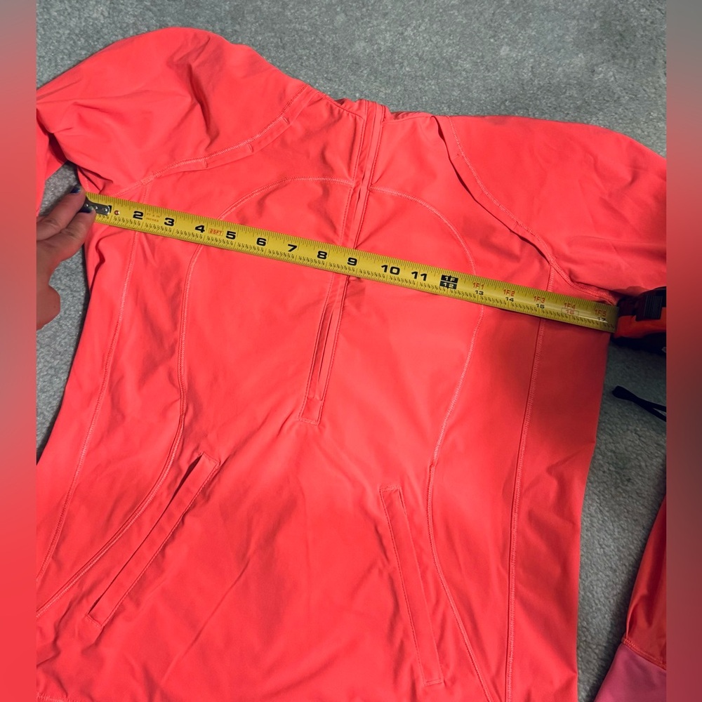 Lululemon Lightweight Pullover. Bright Orange, Si… - image 6